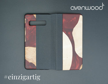 Samsung Galaxy S10 PORTO COLLECTION FLIPCASE 7132 Rot